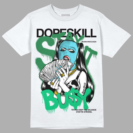 Dunk Low Ben & Jerry’s Chunky Dunky DopeSkill T-Shirt Stay It Busy Graphic Streetwear - White