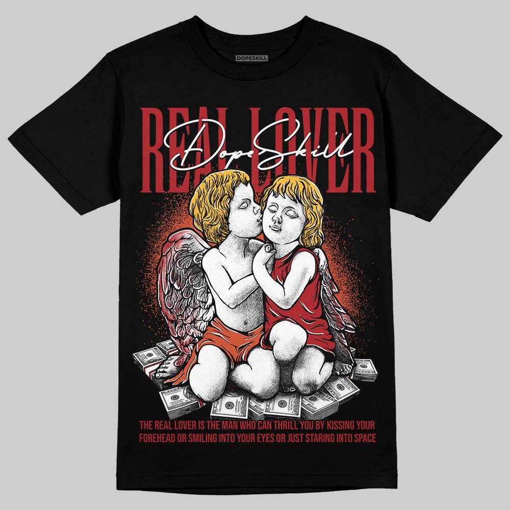 Nigel Sylvester x Air Jordan 4 ‘Brick by Brick’ DopeSkill T-Shirt Real Lover Graphic Streetwear - Black