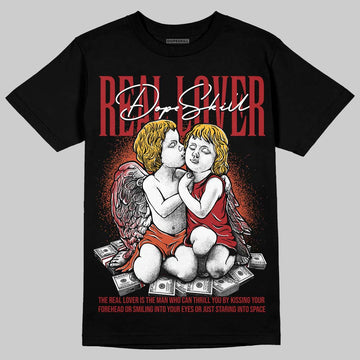 Nigel Sylvester x Air Jordan 4 ‘Brick by Brick’ DopeSkill T-Shirt Real Lover Graphic Streetwear - Black