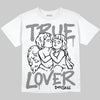 Grey Sneakers DopeSkill Oversize Print T-Shirt True Lover Graphic Streetwear