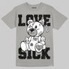 Grey Sneakers DopeSkill T-Shirt Love Sick Graphic Streetwear - gravel