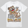 Jordan 4 Retro Cozy Girl DopeSkill T-Shirt Born To Be Rich Graphic Streetwear - White