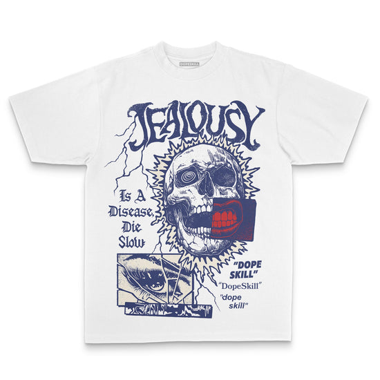 Jordan 11 “Rare Air” DopeSkill T-Shirt Jealousy Graphic Streetwear - White