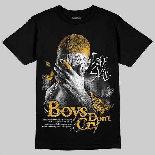Jordan 5 'Tokyo' DopeSkill T-Shirt Boys Don't Cry Graphic Streetwear - Black