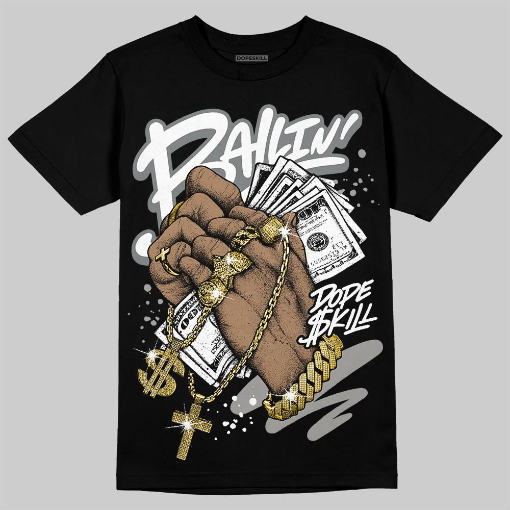 Jordan 9 Cool Grey DopeSkill T-Shirt Always Ballin' Graphic Streetwear - black