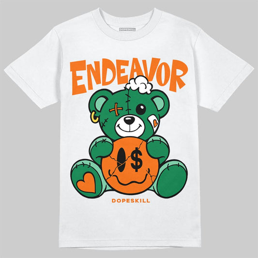 Green Sneakers DopeSkill T-Shirt Endeavor Graphic Streetwear - White
