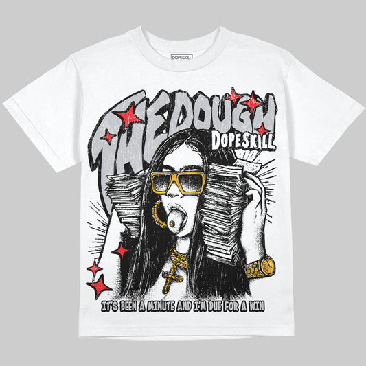 Grey Sneakers DopeSkill Oversize Print T-Shirt The Dough Graphic Streetwear