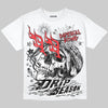 Grey Sneakers DopeSkill Oversize Print T-Shirt Drip Season Graphic Streetwear