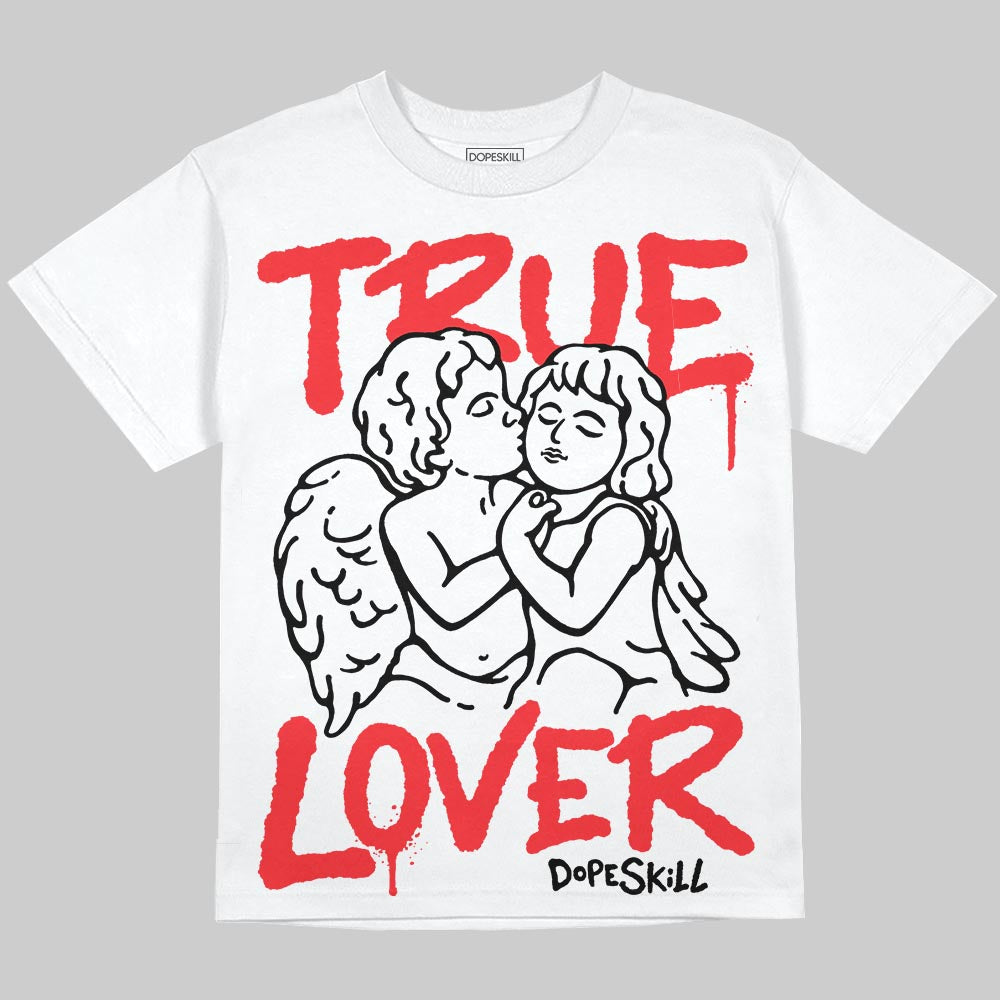 Dunk Low Panda White Black DopeSkill Oversize Print T-Shirt True Lover Graphic Streetwear