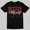 Air Foamposite One Cough Drop (2025) DopeSkill T-Shirt Better Myself Graphic Streetwear - Black