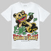 Quai 54 x Air Jordan 1 Retro Low OG Tour Yellow Black DopeSkill T-Shirt Born To Be Rich Graphic Streetwear - White