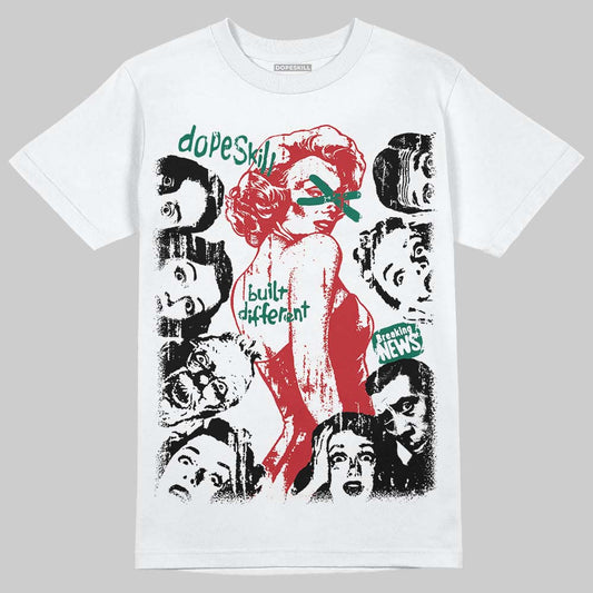 Jordan 3 Mexico 'El Vuelo' DopeSkill T-Shirt Built Different Graphic Streetwear - White