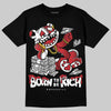 Jordan 1 High OG “Ruby” DopeSkill T-Shirt Born To Be Rich Graphic Streetwear - Black