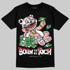 Jordan 1 Low OG “Rust Pink” DopeSkill T-Shirt Born To Be Rich Graphic Streetwear - Black