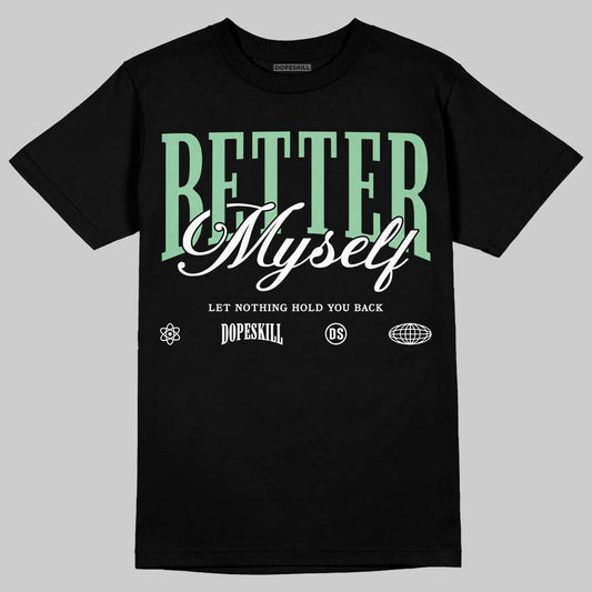 Asics Gel-Kayano 12.1 White/Menthol DopeSkill T-Shirt Better Myself Graphic Streetwear - Black
