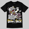 A Ma Maniére x Air Jordan 5 “Violet Ore” DopeSkill T-Shirt Born To Be Rich Graphic Streetwear - Black