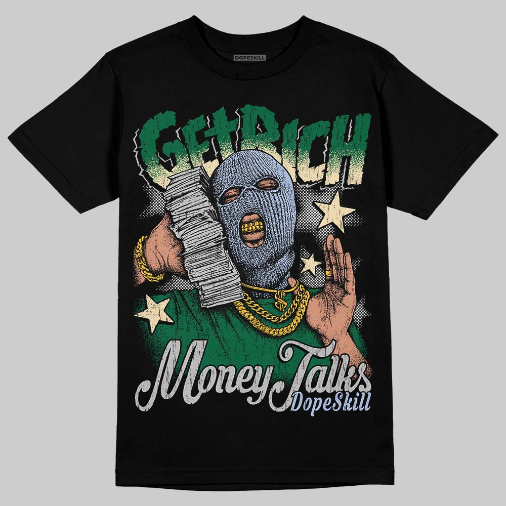 ASICS Gel-Nimbus 10.1 Invincible HTTP 404 Green DopeSkill T-Shirt Get Rich Graphic Streetwear - Black