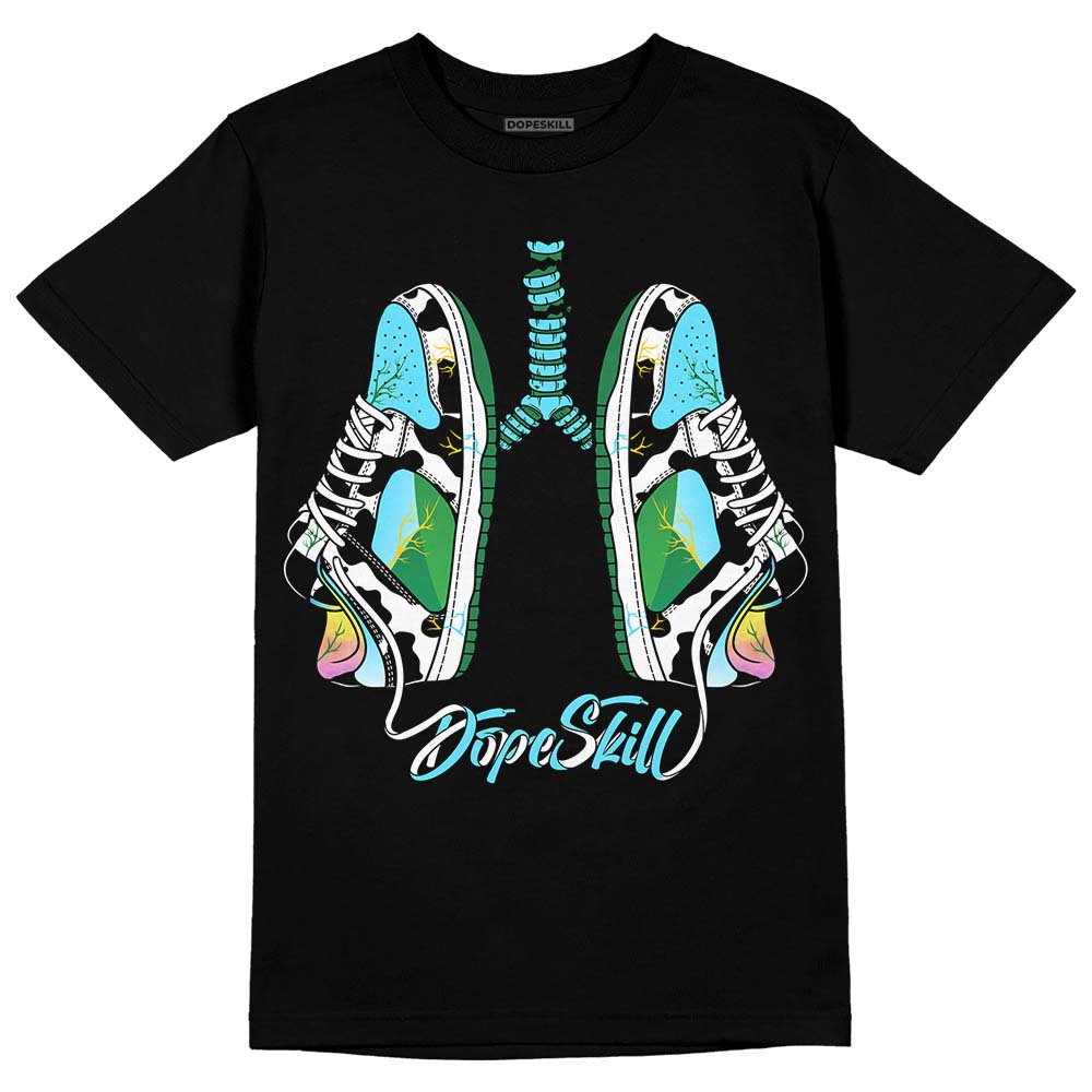 Dunk Low Ben & Jerry’s Chunky Dunky DopeSkill T-Shirt Breathe Graphic Streetwear - Black