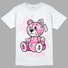 Dunk Low LX Pink Foam DopeSkill T-Shirt Smile Through The Pain Graphic Streetwear - White