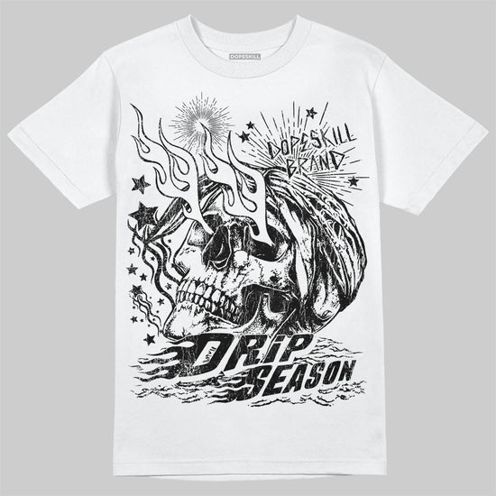 Dunk Low Panda Black White DopeSkill T-Shirt Drip Season Graphic Streetwear - WHite