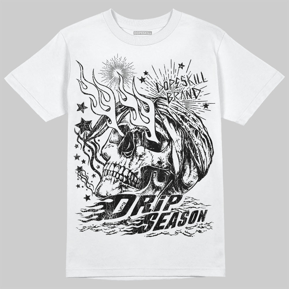 Dunk Low Panda Black White DopeSkill T-Shirt Drip Season Graphic Streetwear - WHite