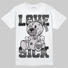 Grey Sneakers DopeSkill T-Shirt Love Sick Graphic Streetwear - White