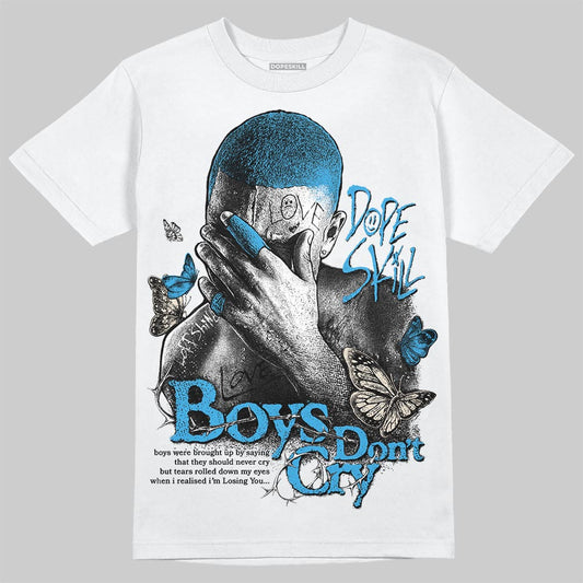 Jordan 1 High OG “UNC” Reimagined DopeSkill T-Shirt Boys Don't Cry Graphic Streetwear - White
