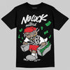 Dunk Low Panda White Black DopeSkill T-Shirt No Luck, All Hustle Graphic Streetwear - Black