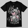 Air Max 95 OG “Pink Foam” DopeSkill T-Shirt Smile Through The Pain Graphic Streetwear - Black