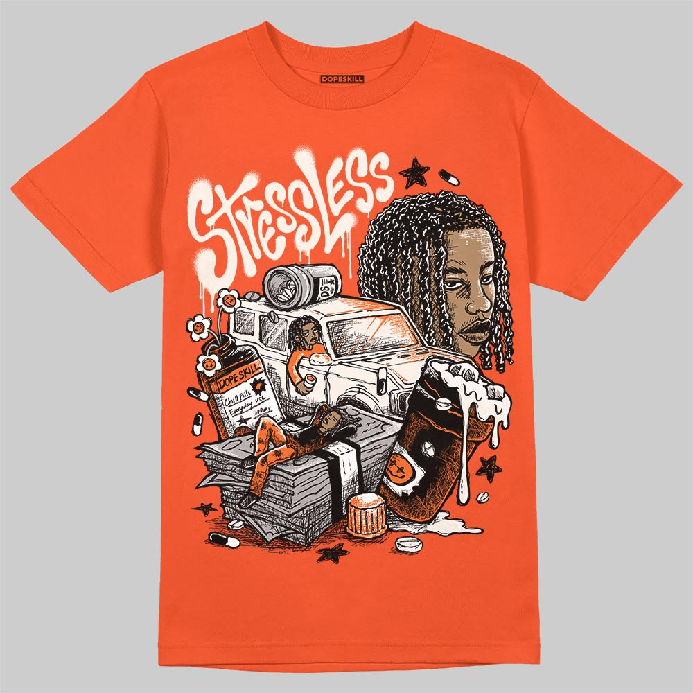 Jordan 1 Retro High OG Shattered Backboard (2025) DopeSkill T-Shirt Stressless Graphic Streetwear - orange