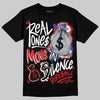 Jordan 3 “Seoul 2.0” DopeSkill T-Shirt Real Ones Move In Silence Graphic Streetwear - Black
