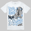 Jordan 12 Retro 'Melo' DopeSkill T-Shirt Real Ones Move In Silence Graphic Streetwear - White