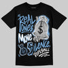 Jordan 12 Retro 'Melo' DopeSkill T-Shirt Real Ones Move In Silence Graphic Streetwear - Black