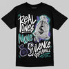 Grape 5s DopeSkill T-Shirt Real Ones Move In Silence Graphic