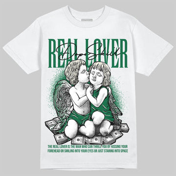 Jordan 13 GS “Pine Green” DopeSkill T-Shirt Real Lover Graphic Streetwear - White