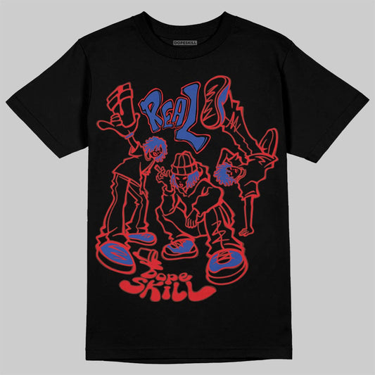 Jordan 3 “Seoul 2.0” DopeSkill T-Shirt Real Y2K Players Graphic Streetwear - Black