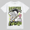 Chase B x Travis Scott x Jordan Jumpman Jack DopeSkill T-Shirt Sorry I've Been Trappin Graphic Streetwear - White