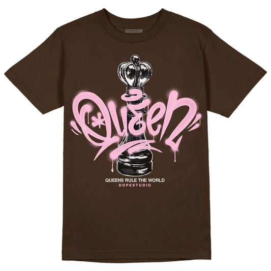 Jordan 11 Retro Neapolitan DopeSkill Velvet Brown T-shirt Queen Chess Graphic Streetwear