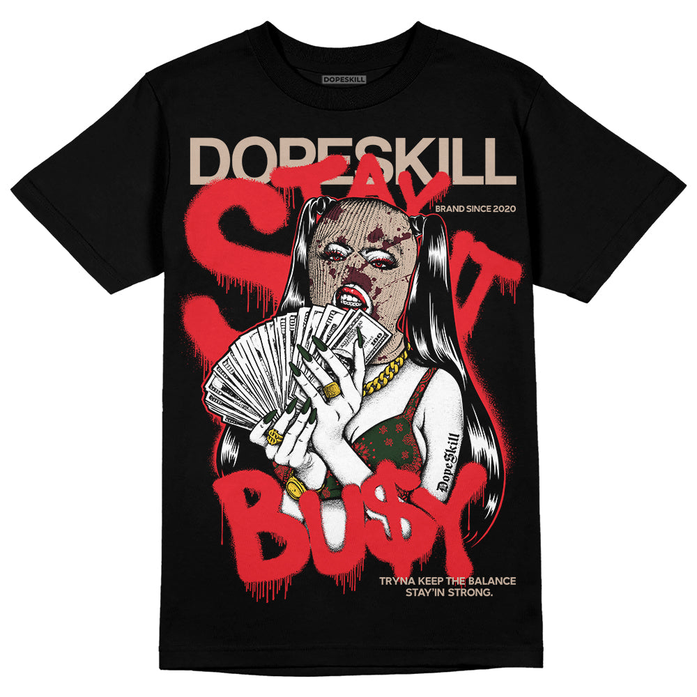 Dunk Low Freddy Krueger DopeSkill T-Shirt Stay It Busy Graphic Streetwear - Black