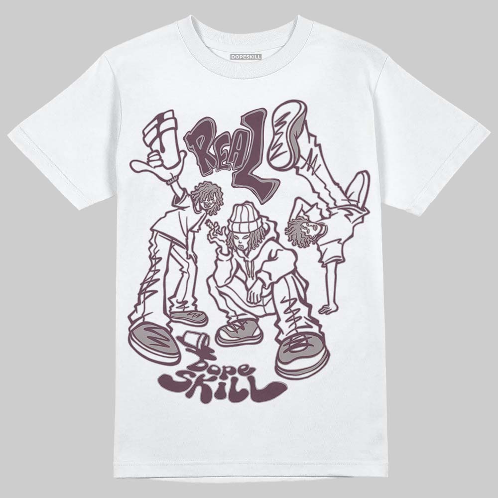 A Ma Maniére x Air Jordan 5 “Violet Ore” DopeSkill T-Shirt Real Y2K Players Graphic Streetwear - White