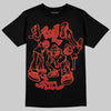 Nigel Sylvester x Air Jordan 4 ‘Brick by Brick’ DopeSkill T-Shirt Real Y2K Players Graphic Streetwear - Black