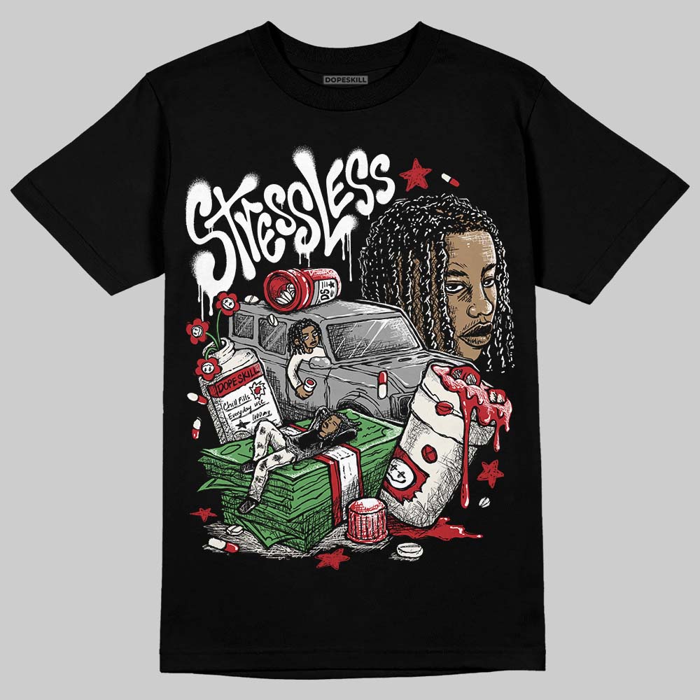 Nigel Sylvester x Jordan 1 Low OG “Nitro” DopeSkill T-Shirt Stressless Graphic Streetwear - Black