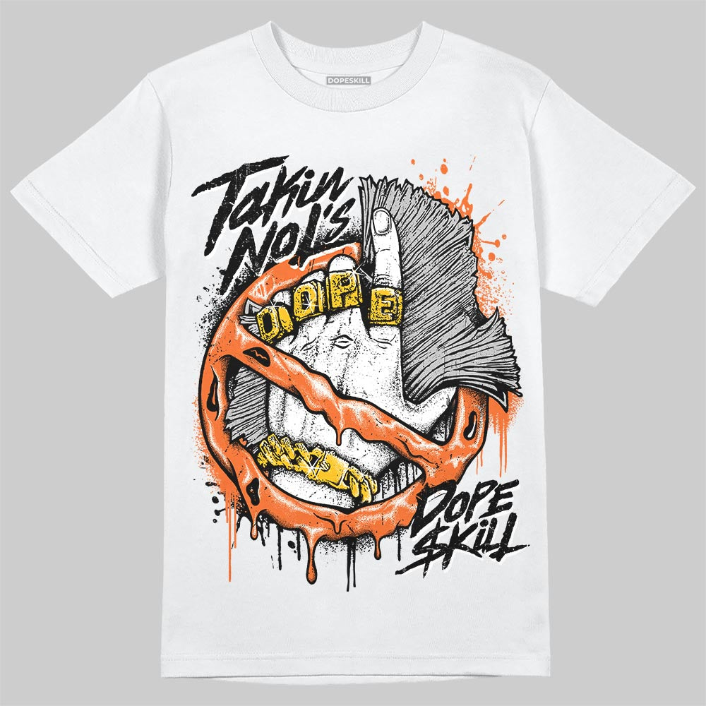 Jordan 1 Retro High OG Shattered Backboard (2025) DopeSkill T-Shirt Takin No L's Graphic Streetwear White