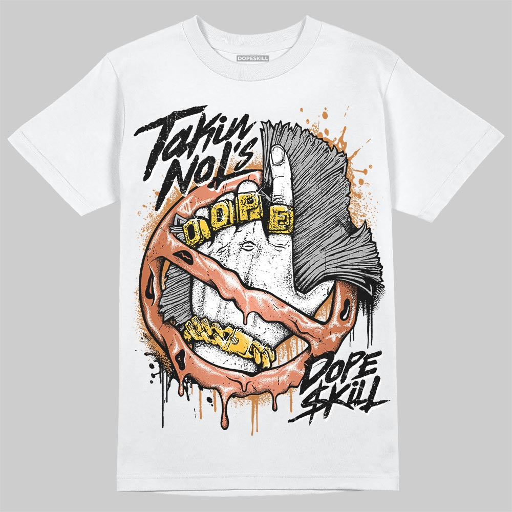Jordan 14 Golf "US Open" DopeSkill T-Shirt Takin No L's Graphic Streetwear - White