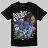 Jordan 8 Retro 'Aqua' 2025 DopeSkill T-Shirt Stressless Graphic Streetwear - Black