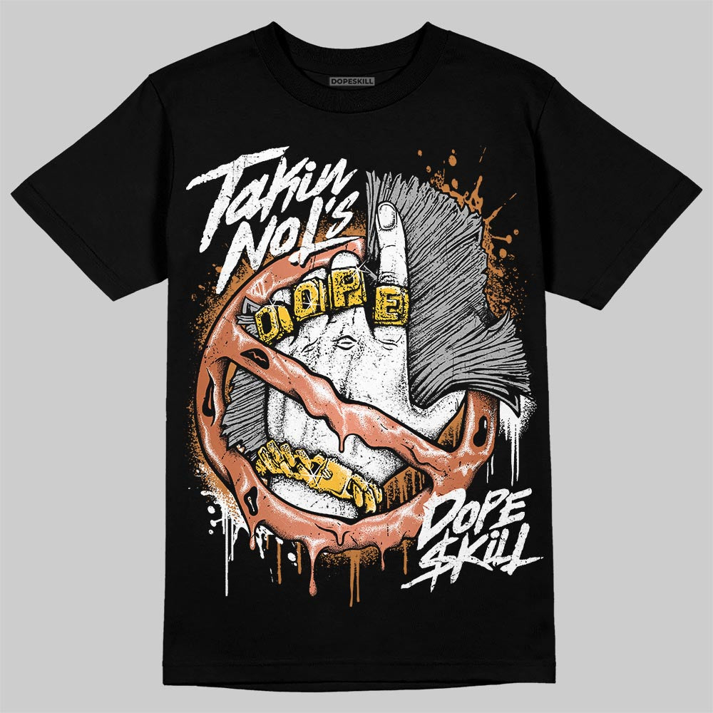 Jordan 14 Golf "US Open" DopeSkill T-Shirt Takin No L's Graphic Streetwear - Black