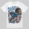 Jordan 12 Retro French Blue (2025) DopeSkill T-Shirt Stressless Graphic Streetwear - White