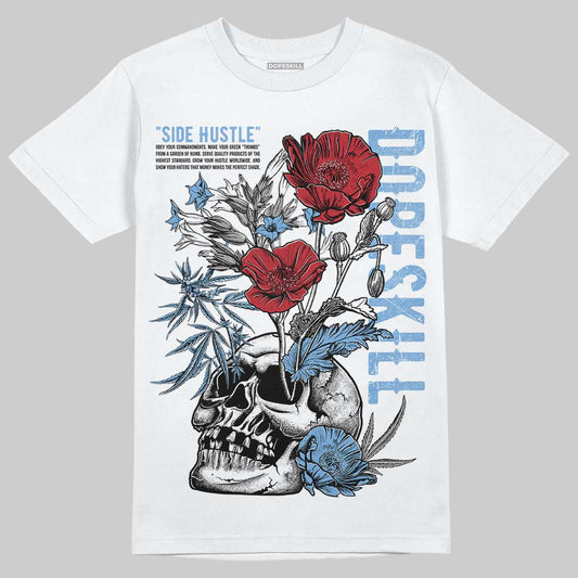 Jordan 12 Retro 'Melo' DopeSkill T-Shirt Side Hustle Graphic Streetwear - White