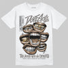 Jordan 4 Retro Cave Stone DopeSkill T-Shirt The Mouth With No Droughts Graphic Streetwear - White