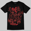 Jordan 1 Retro High OG Black Toe Reimagined DopeSkill T-Shirt Real Y2K Players Graphic Streetwear - Black
